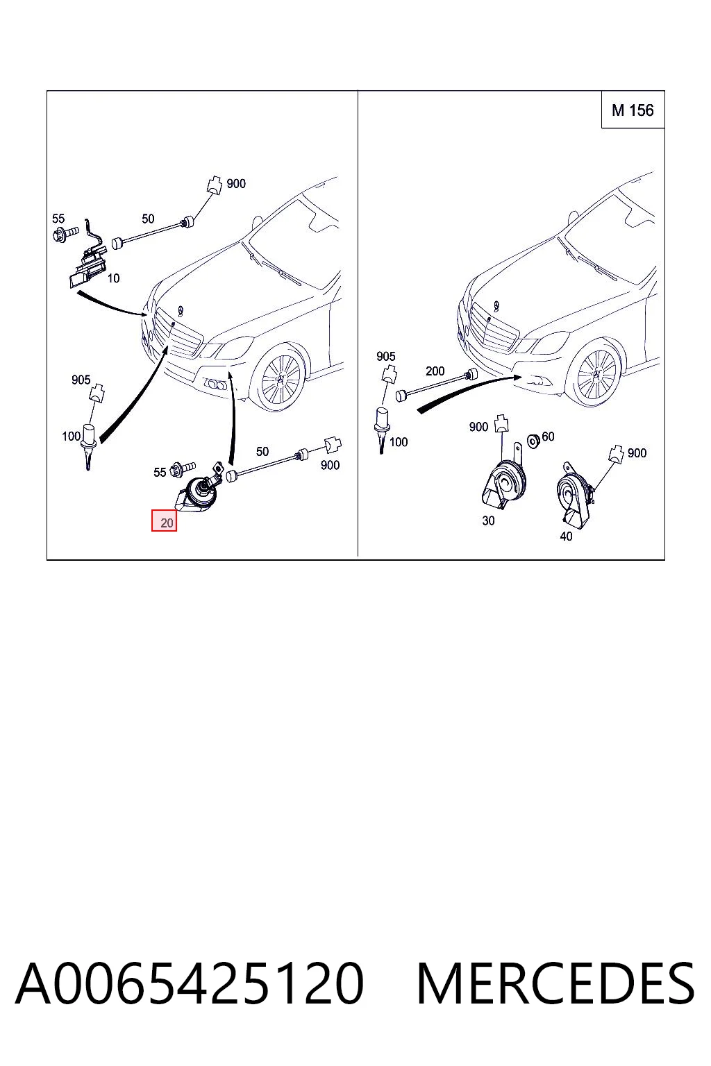 A0065425120 Mercedes