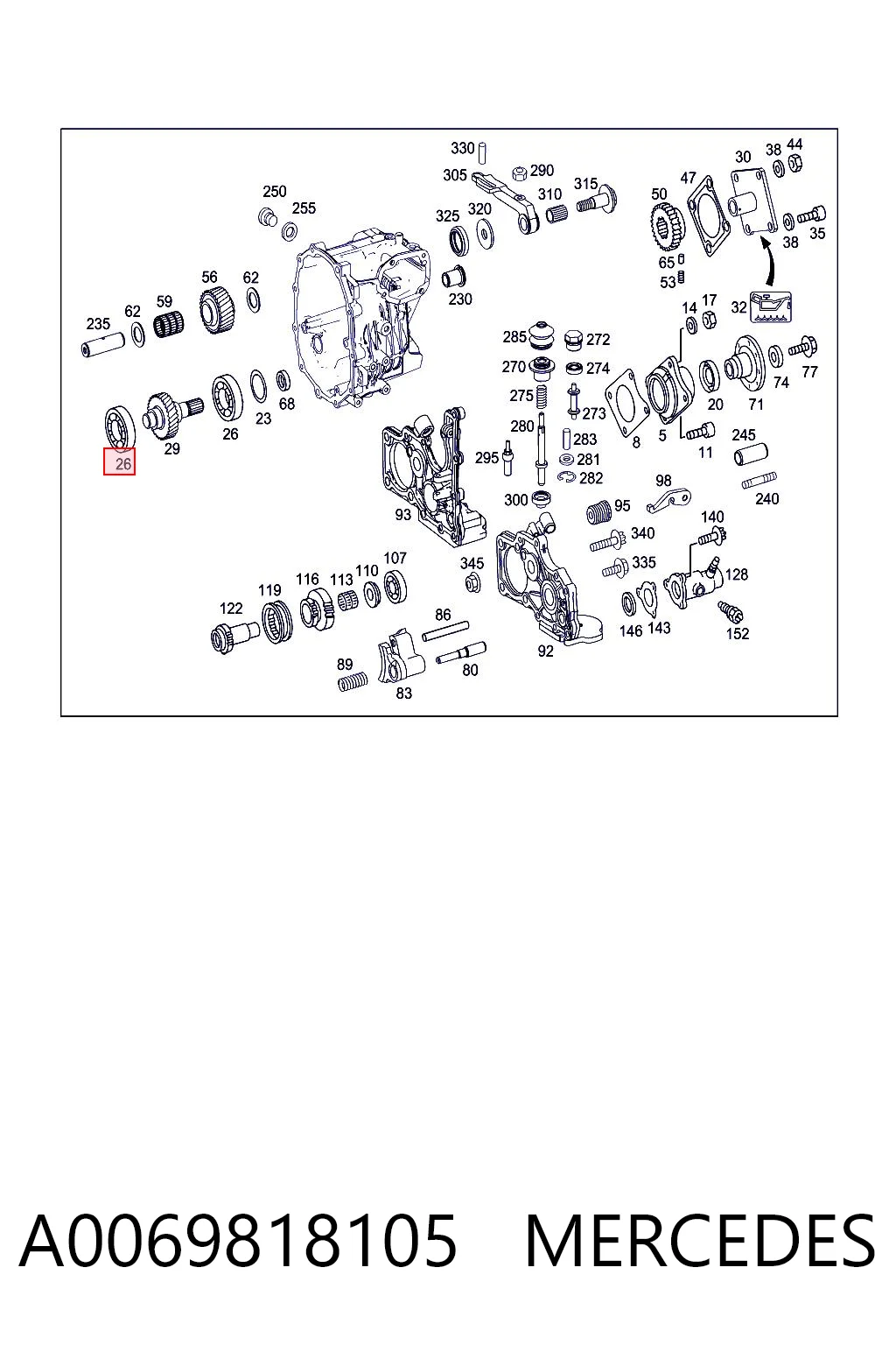 A0069818105 Mercedes