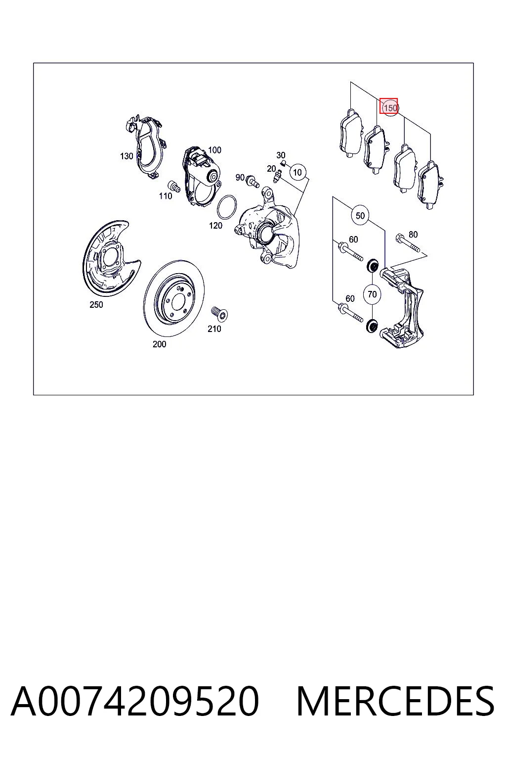 A0074209520 Mercedes