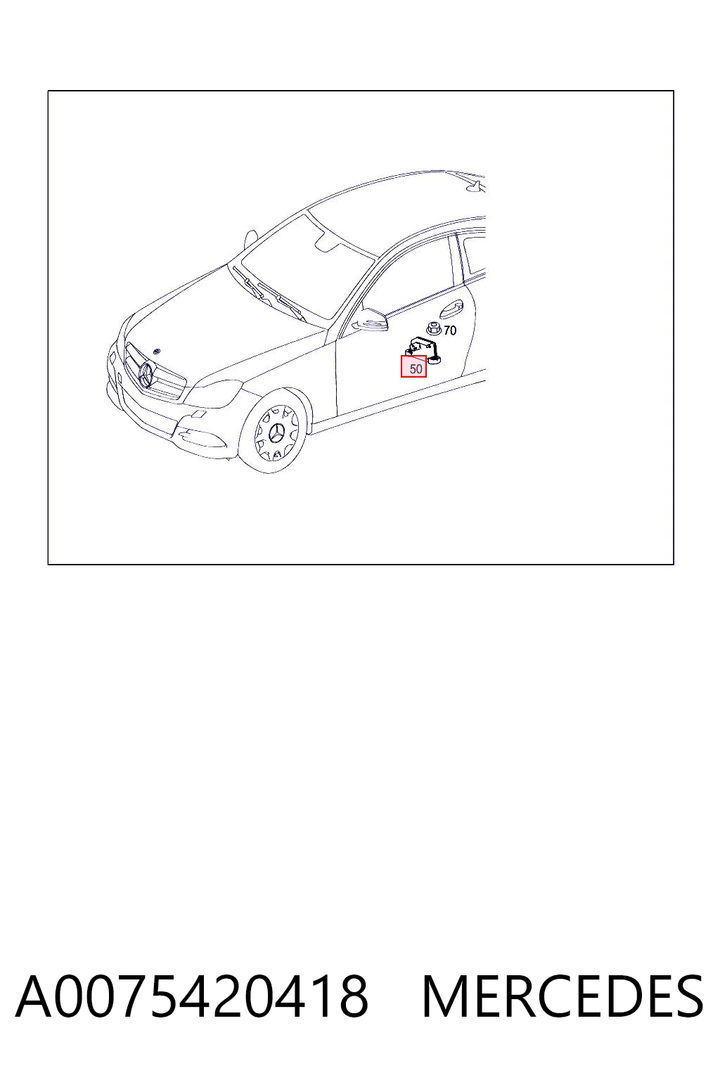 A0075420418 Mercedes