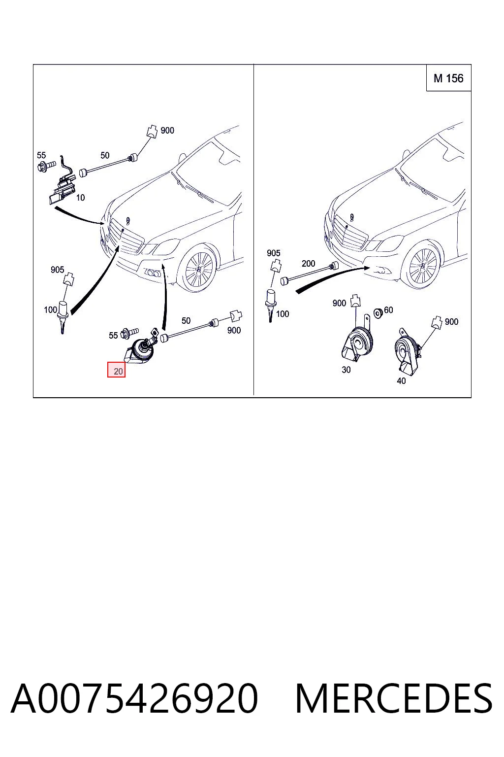 A0075426920 Mercedes