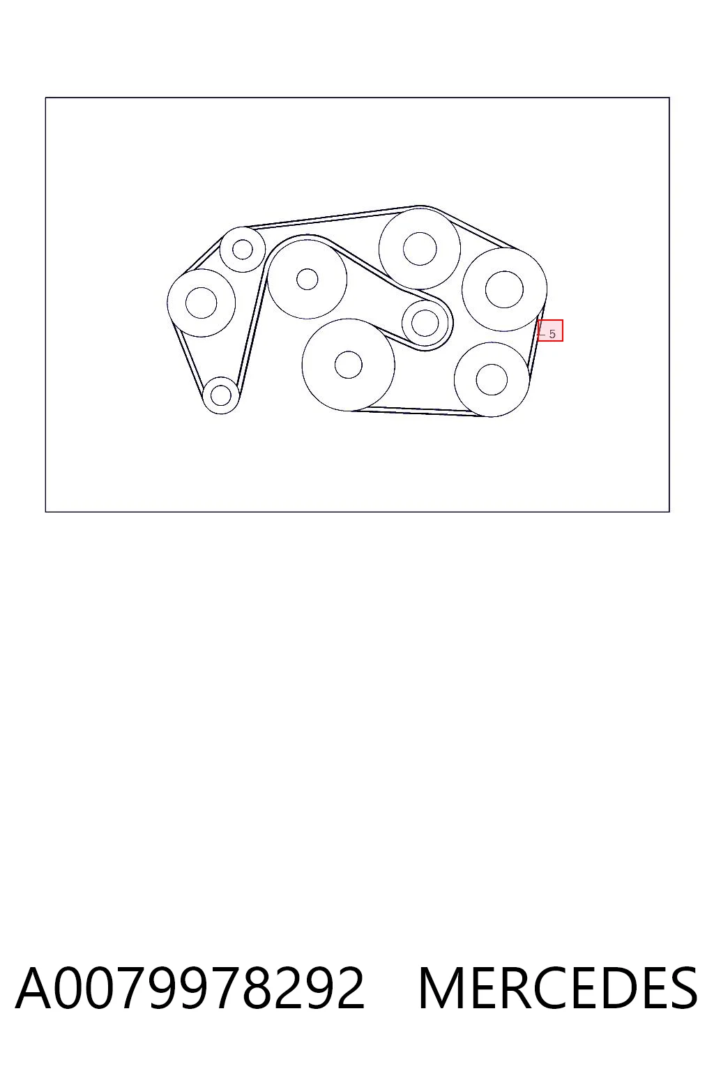A0079978292 Mercedes