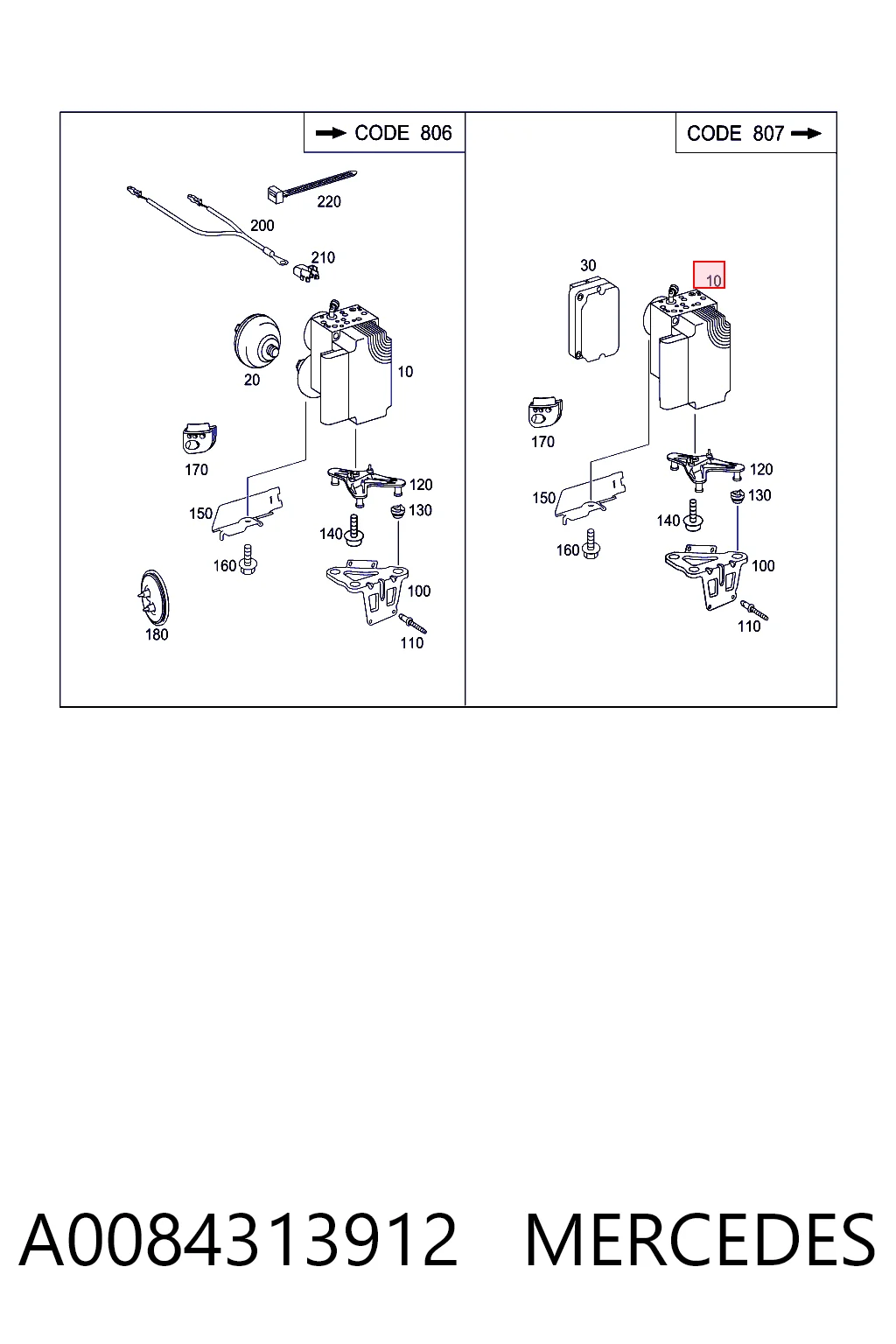 Sterownik ABS  hydrauliczny Mercedes CLS coupe (C219) (2004 - 2010) cena, od 626,12 USD