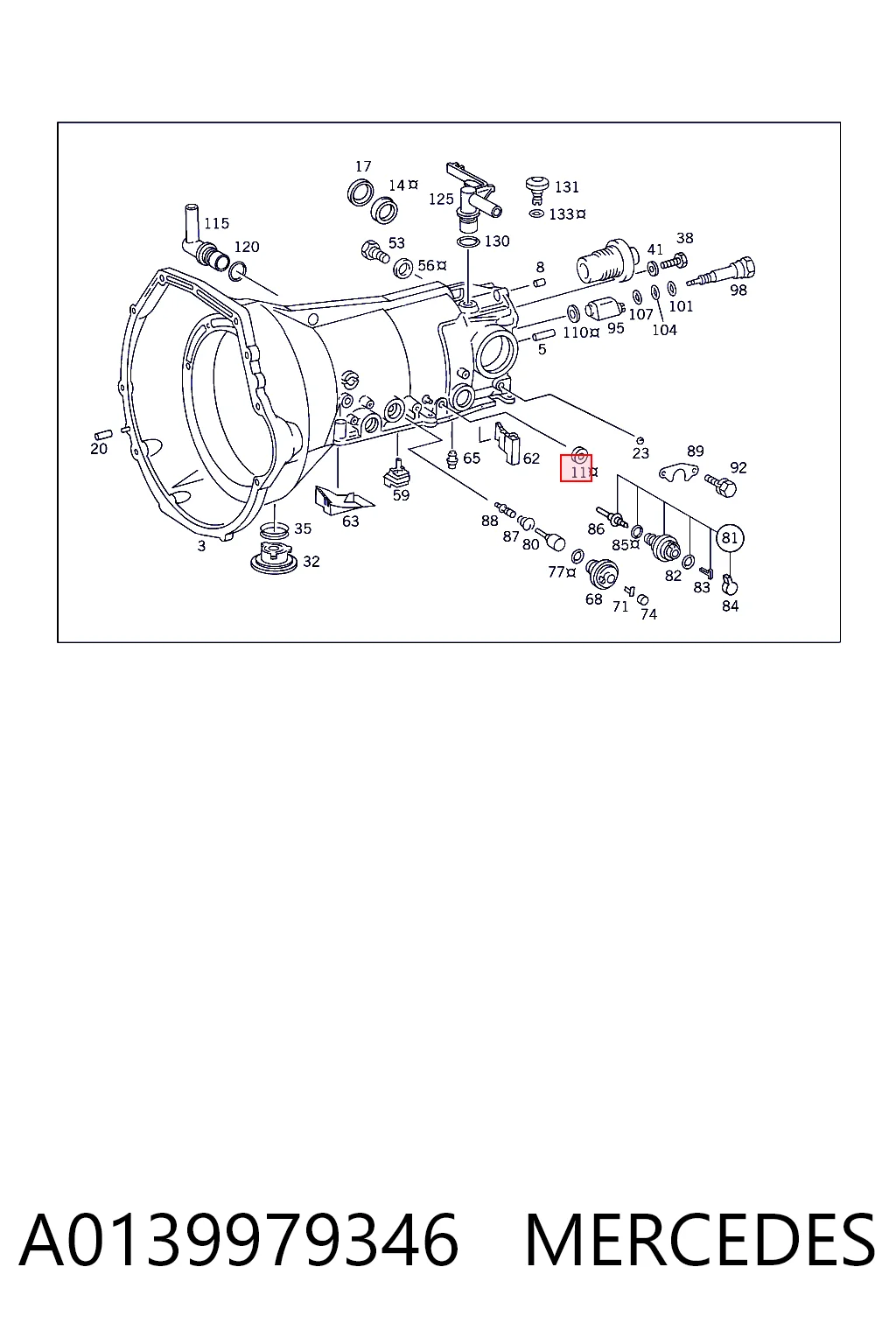 A0139979346 Mercedes