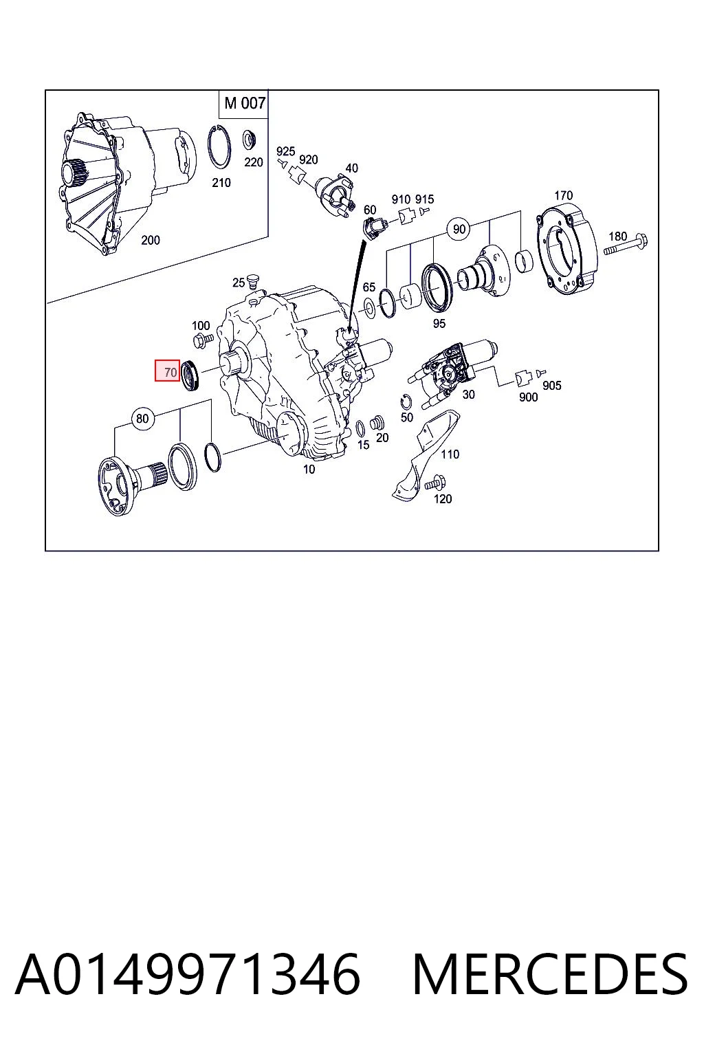 A0149971346 Mercedes