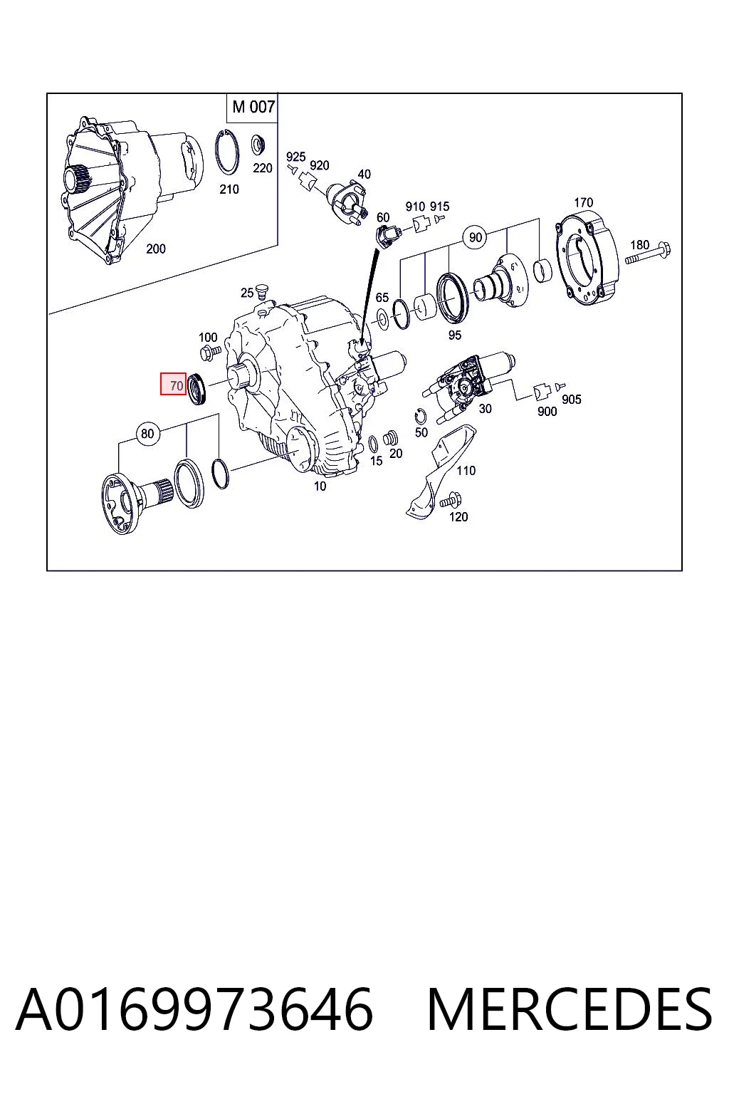 A0169973646 Mercedes