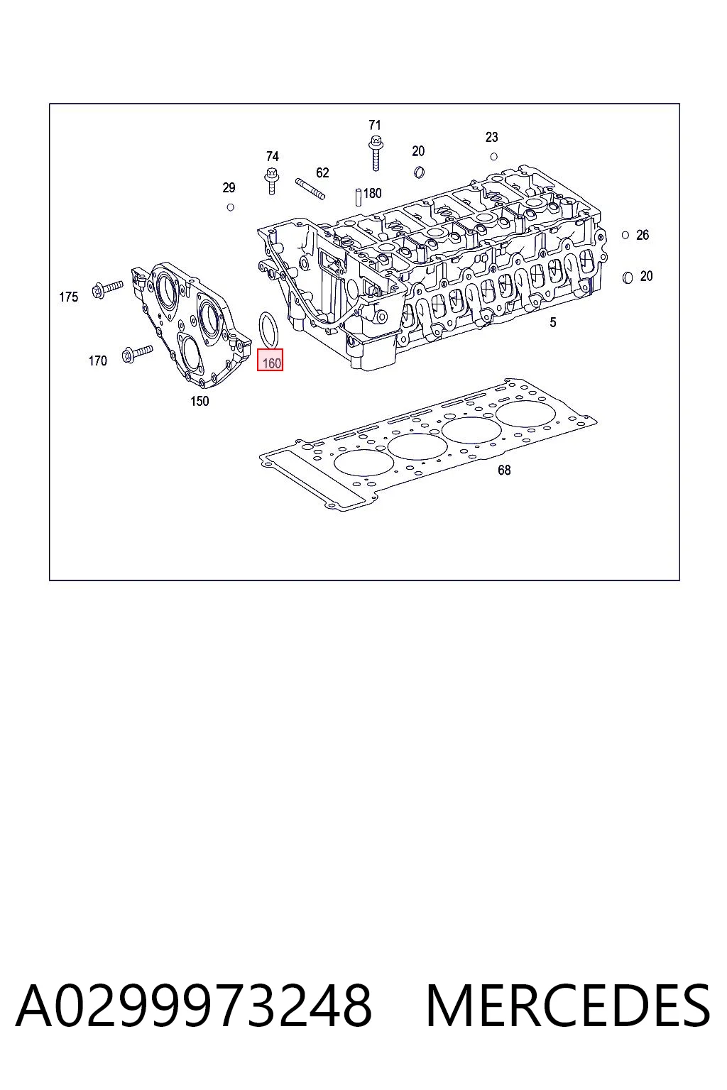 A0299973248 Mercedes