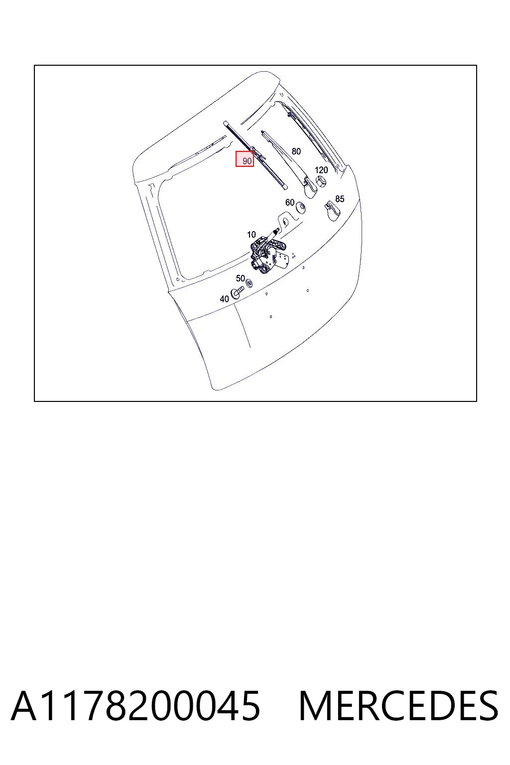 A1178200045 Mercedes
