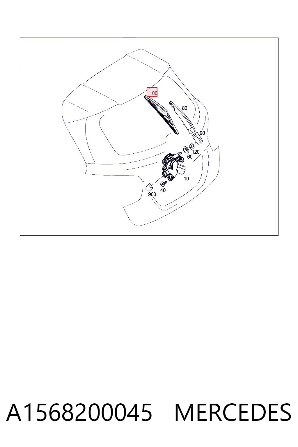 A1568200045 Mercedes