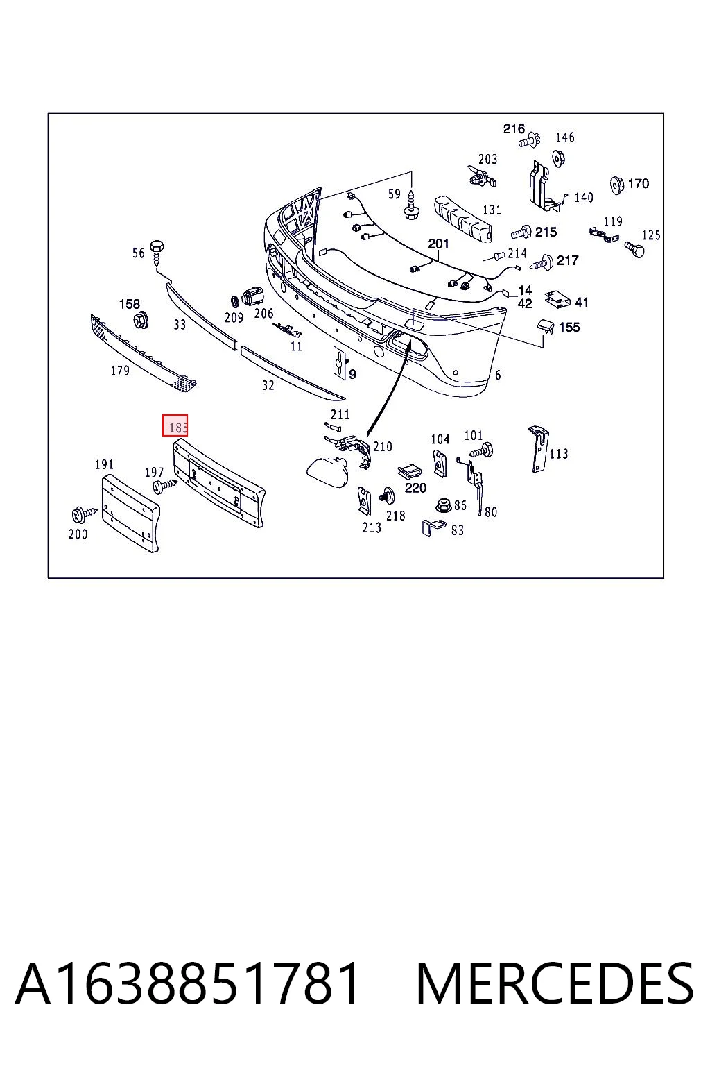 A1638851781 Mercedes