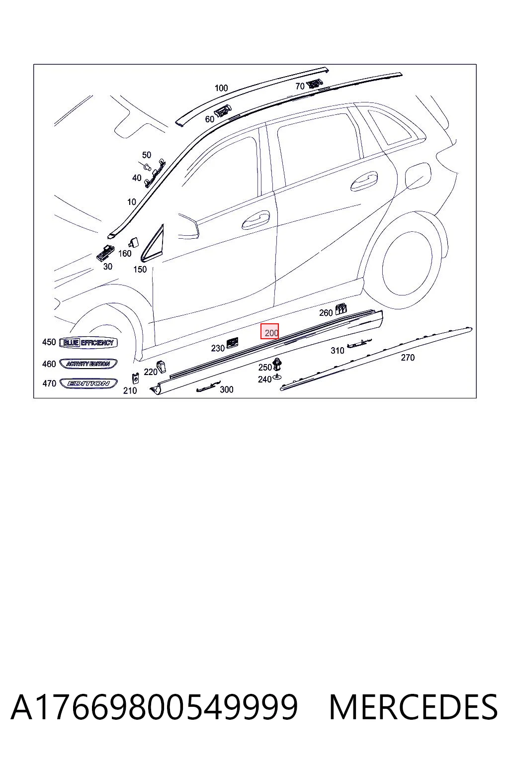 A17669800549999 Mercedes