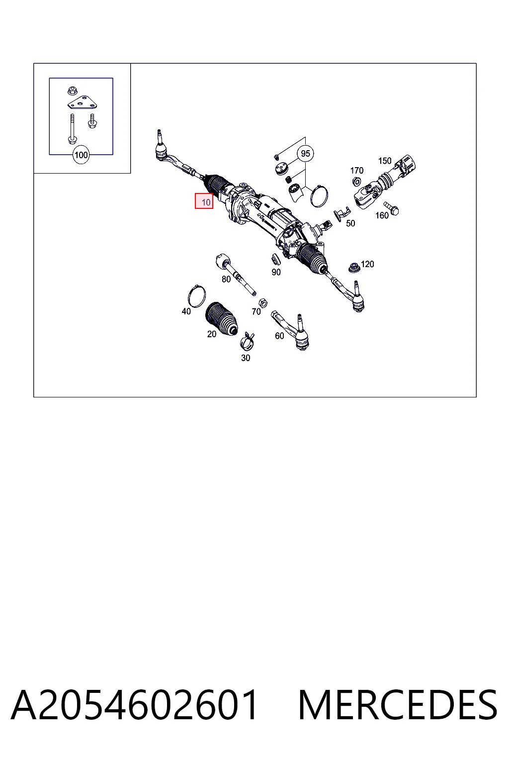 A2054602601 Mercedes