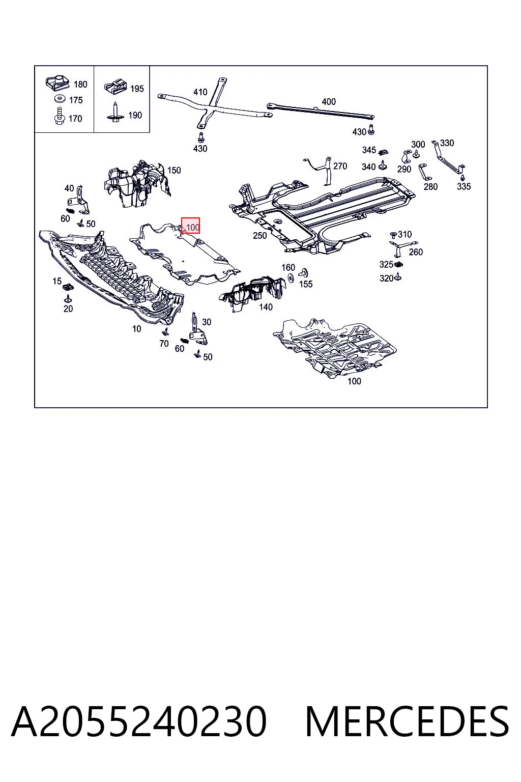 A2055240230 Mercedes