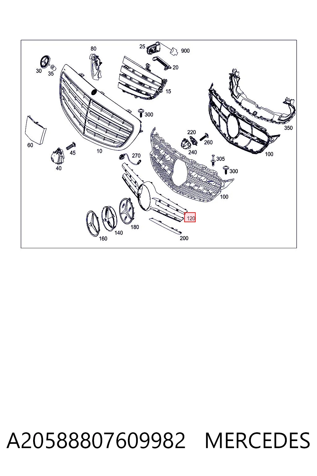 A20588807609982 Mercedes