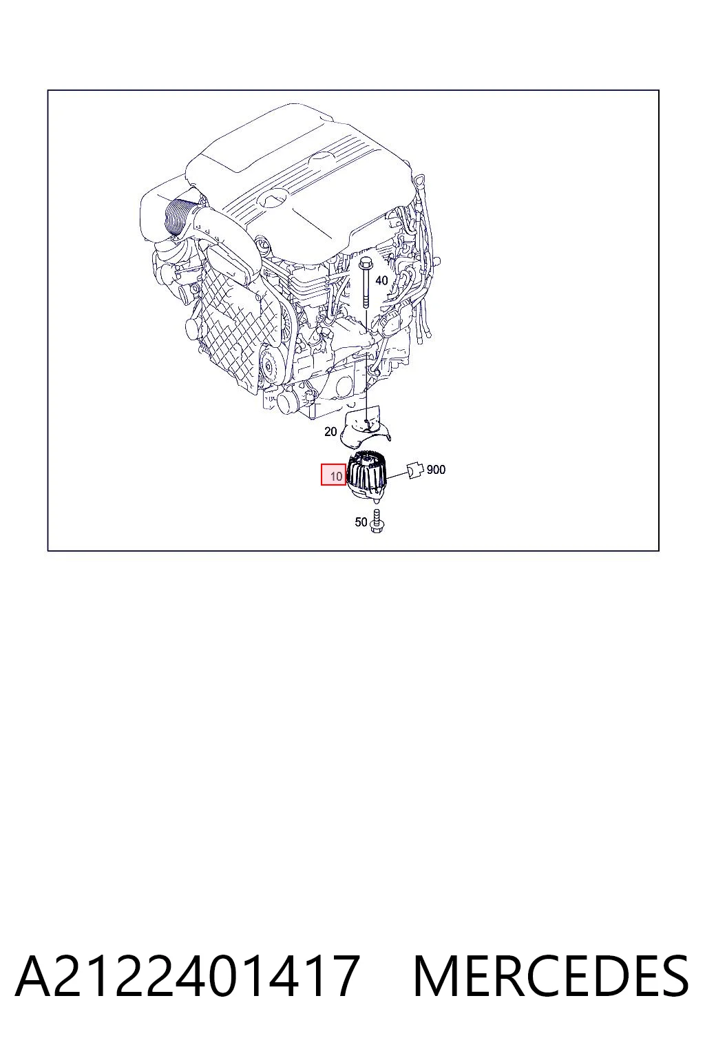 A2122401417 Mercedes