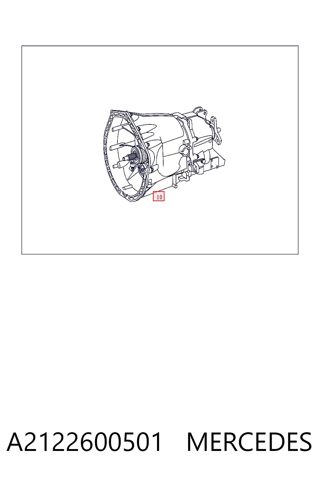 Mechaniczna skrzynia biegów w komplecie Mercedes C sedana (W204) (2007 - 2014) cena, od 933,18 USD