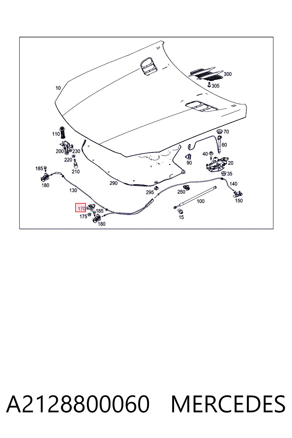 A2128800060 Mercedes