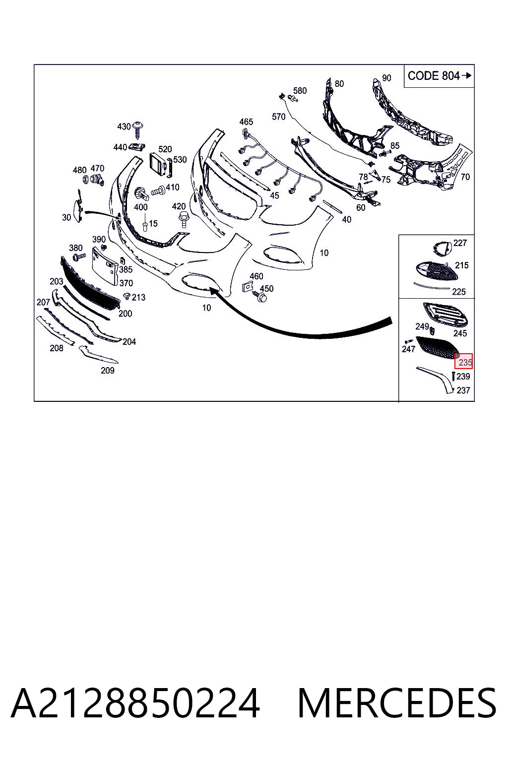 A2128850224 Mercedes