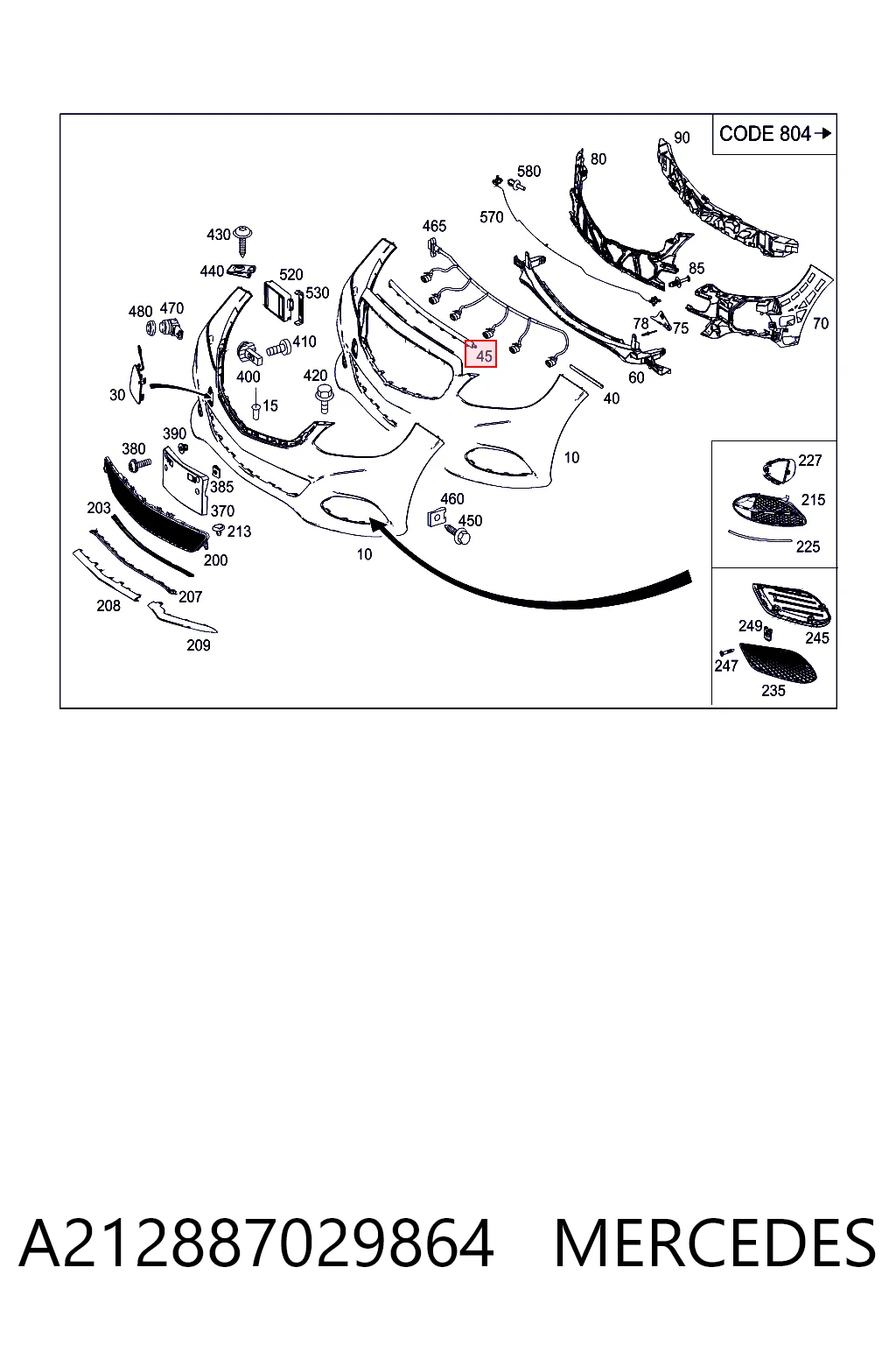 A212887029864 Mercedes