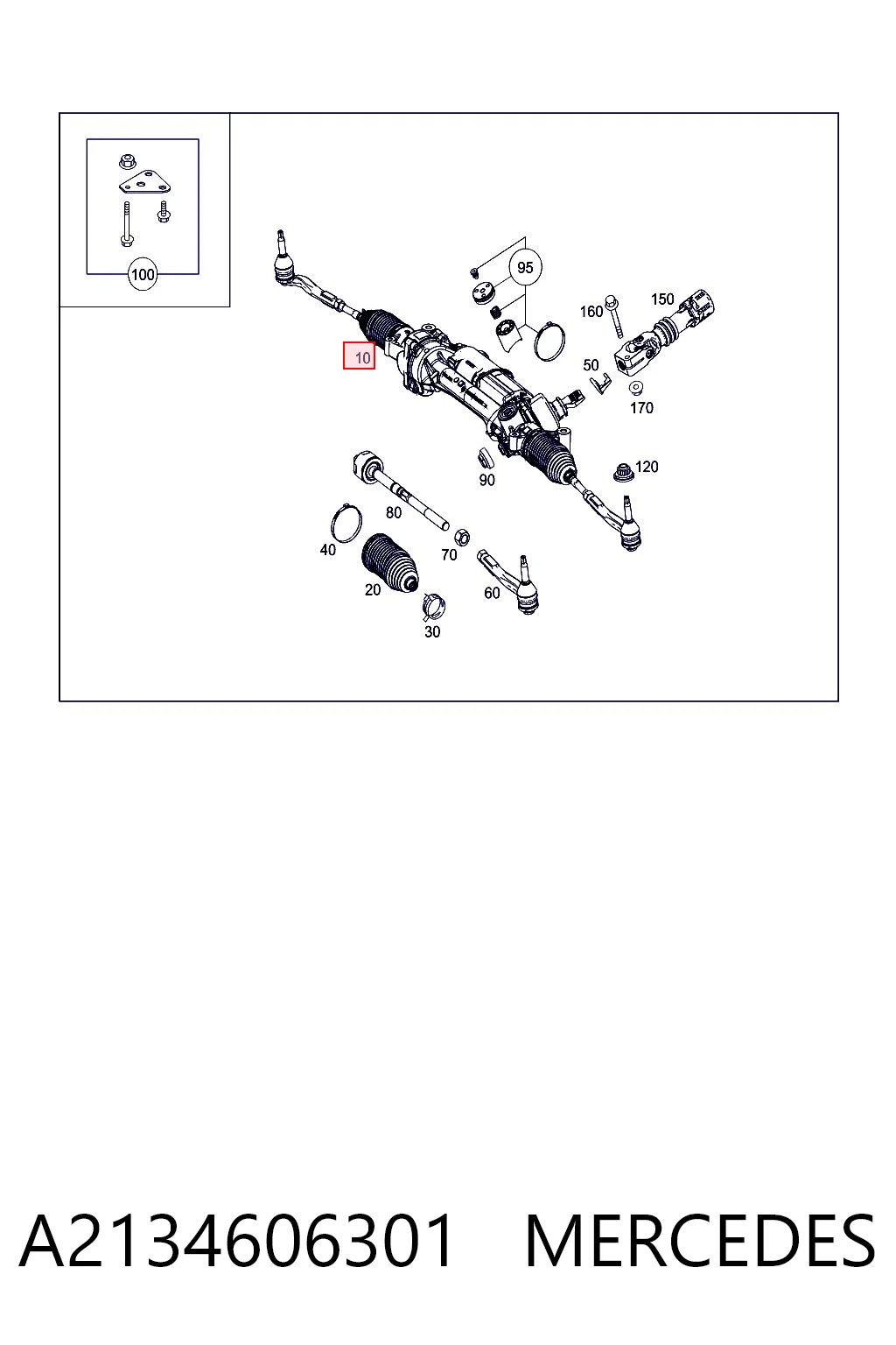 A2134606301 Mercedes