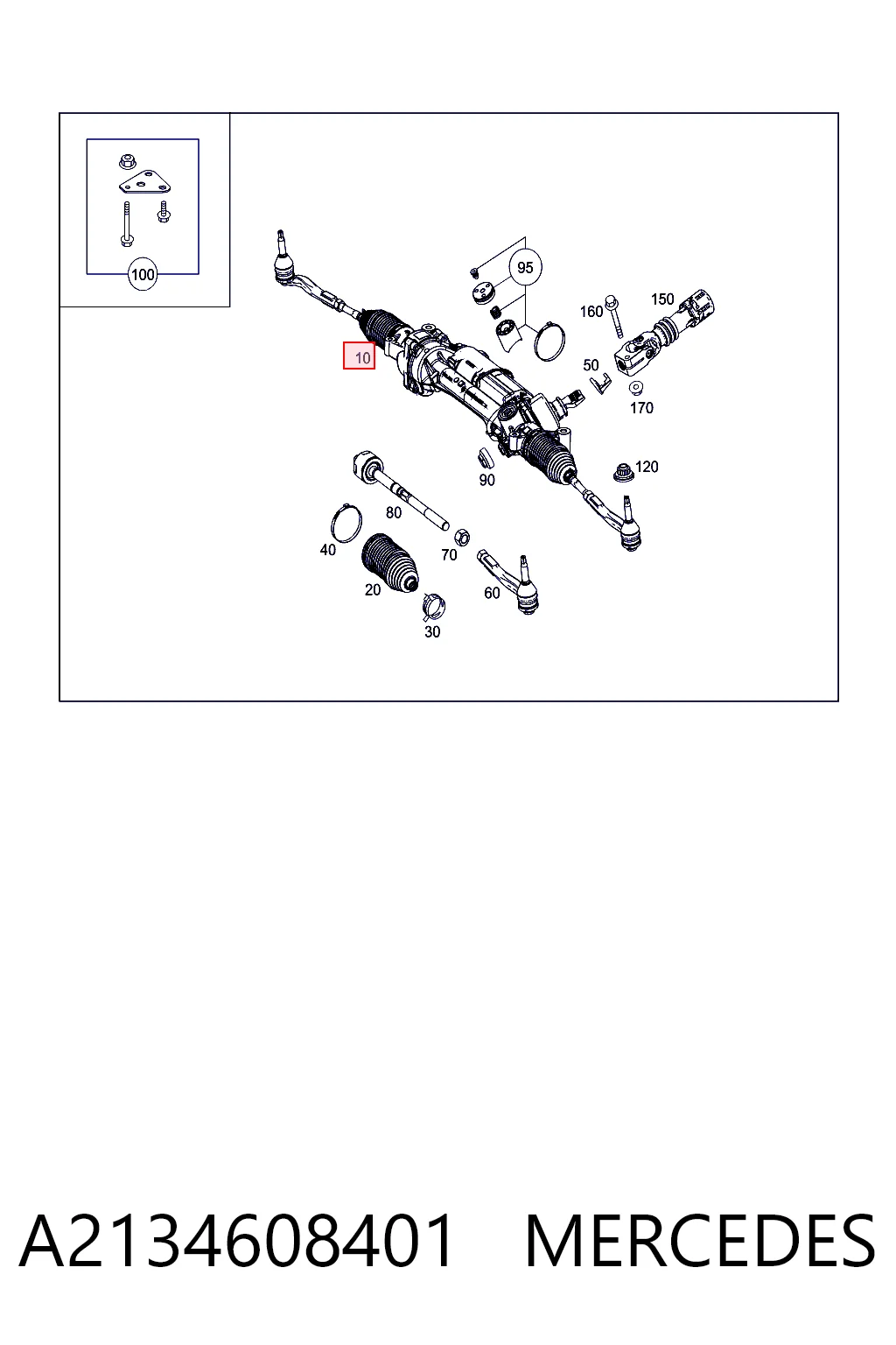 A2134608401 Mercedes