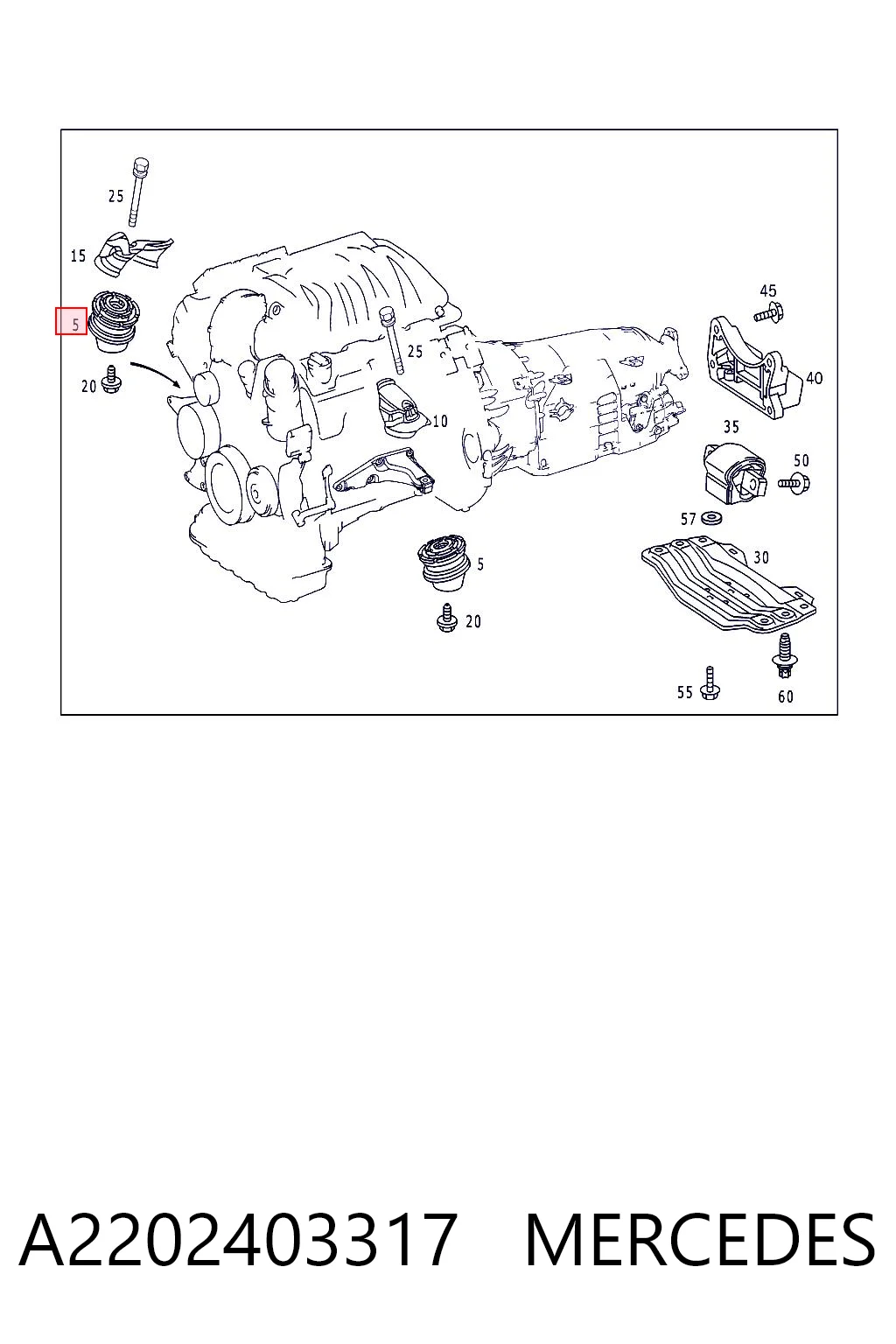 A2202403317 Mercedes