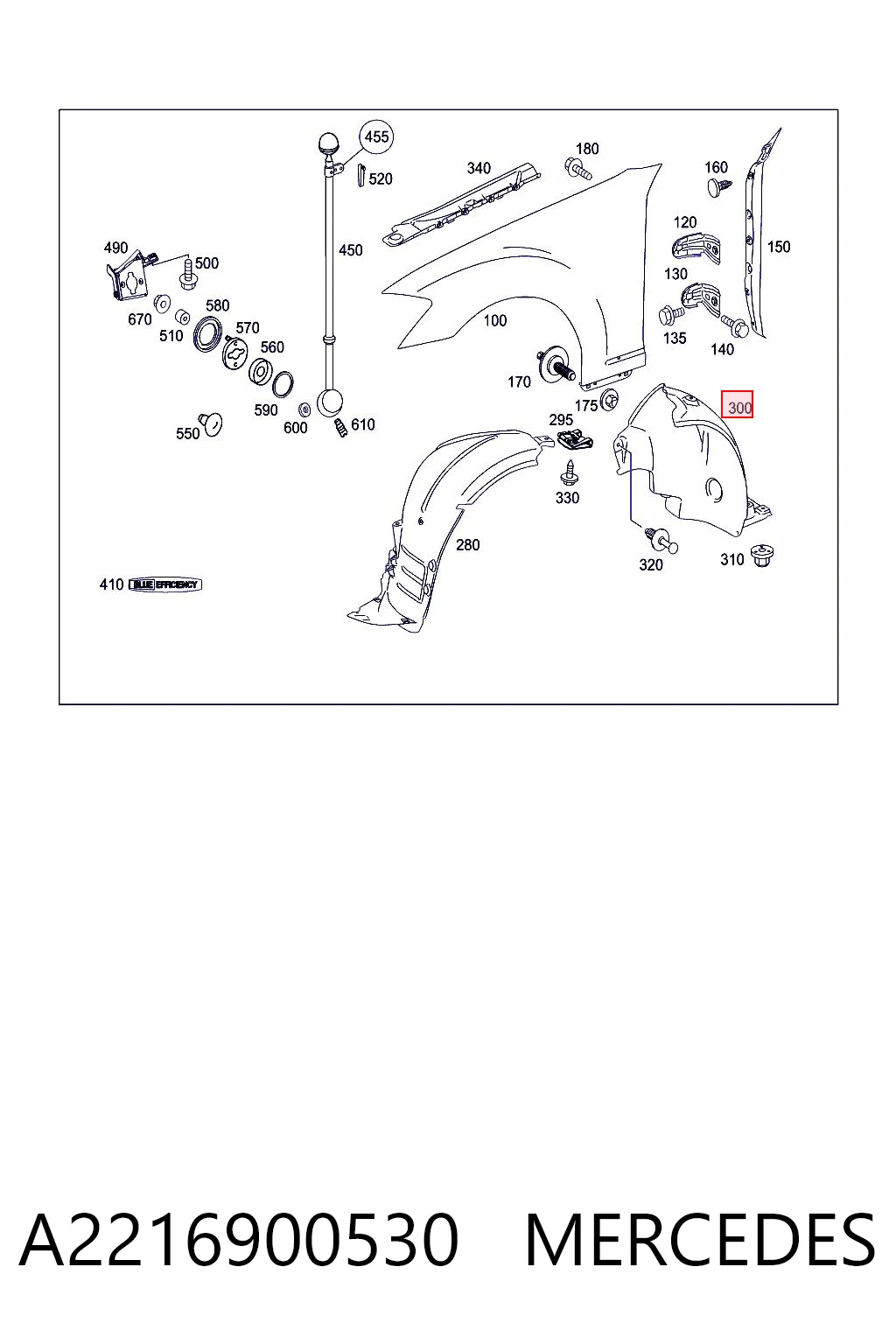 A2216900530 Mercedes