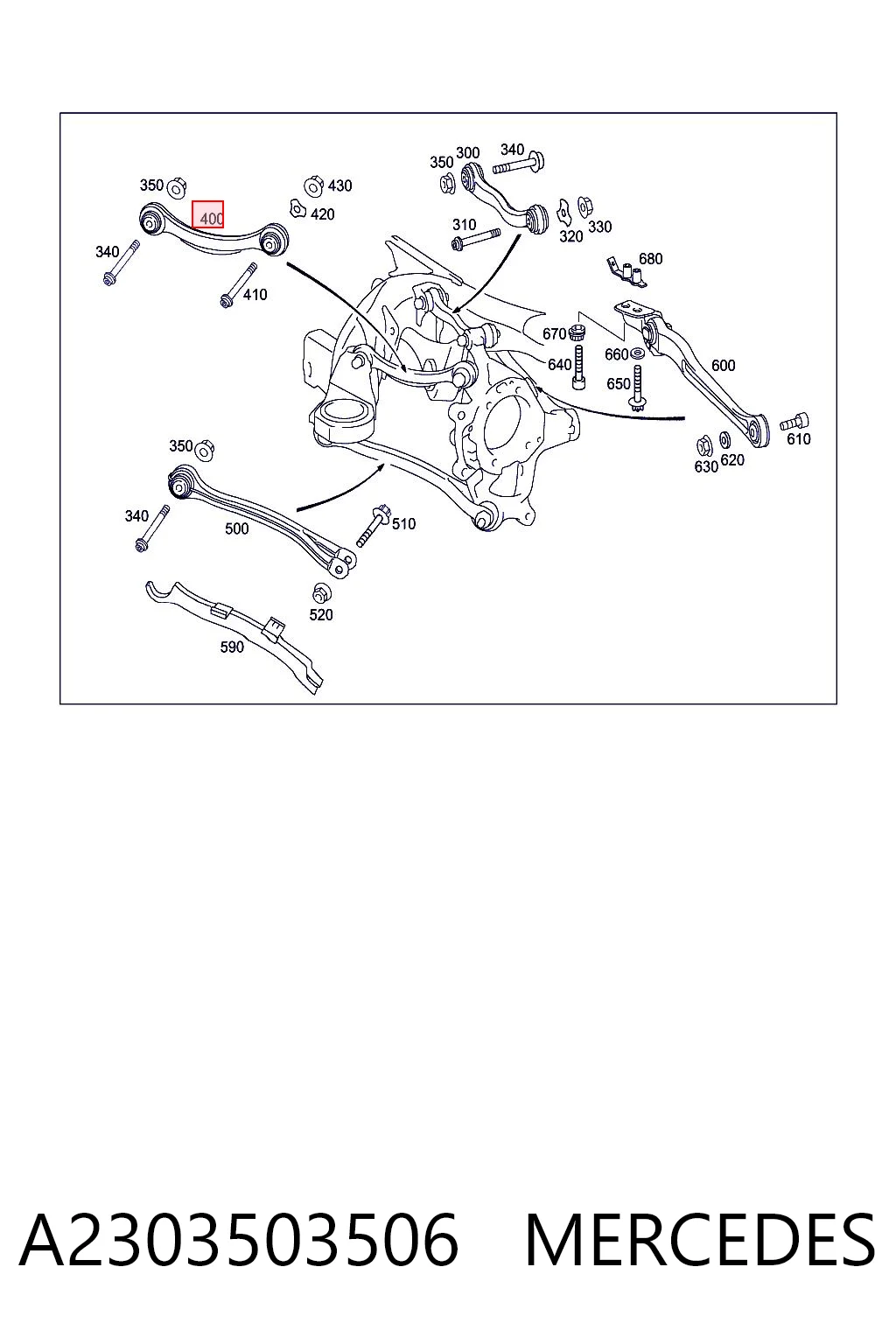 A2303503506 Mercedes