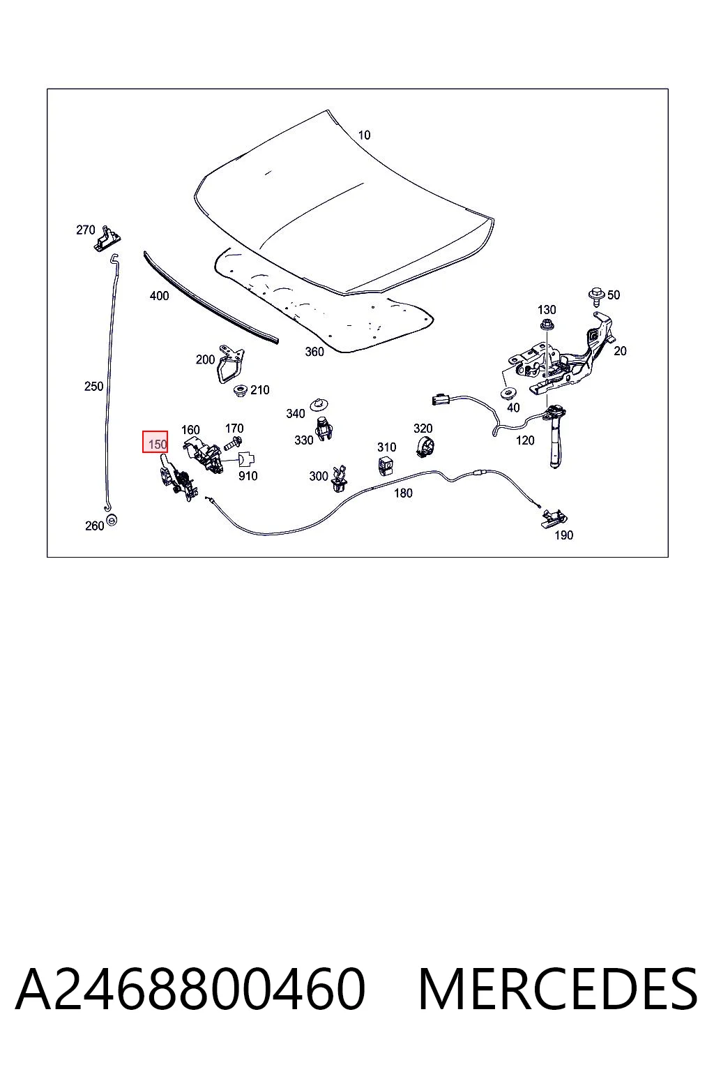 A2468800460 Mercedes