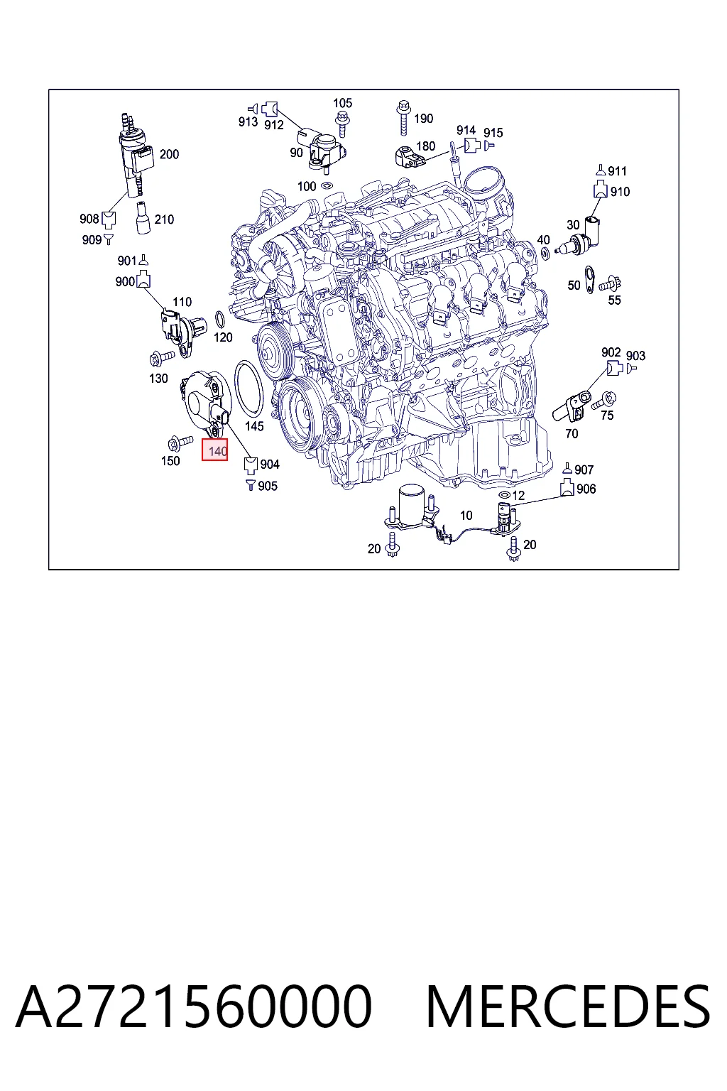A2721560000 Mercedes