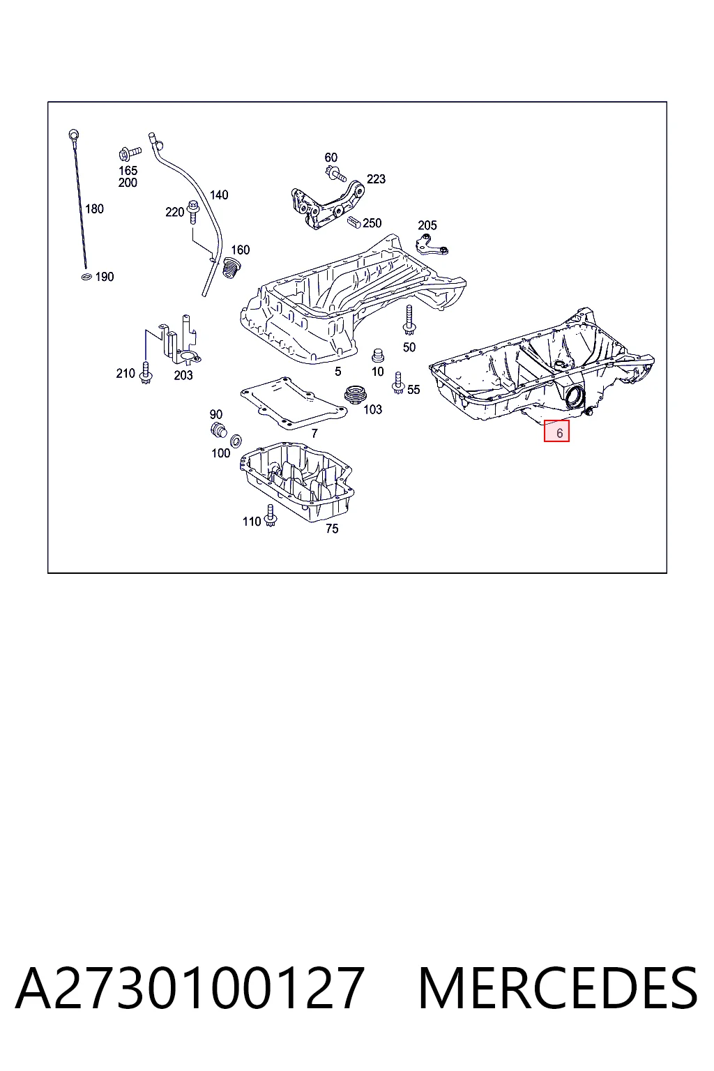 A2730100127 Mercedes