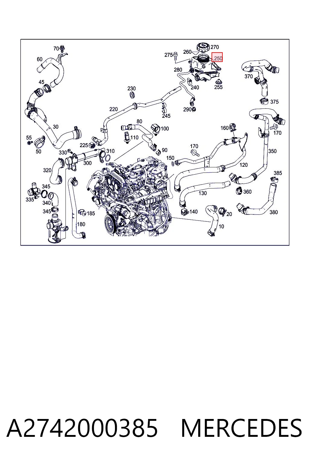 A2742000385 Mercedes