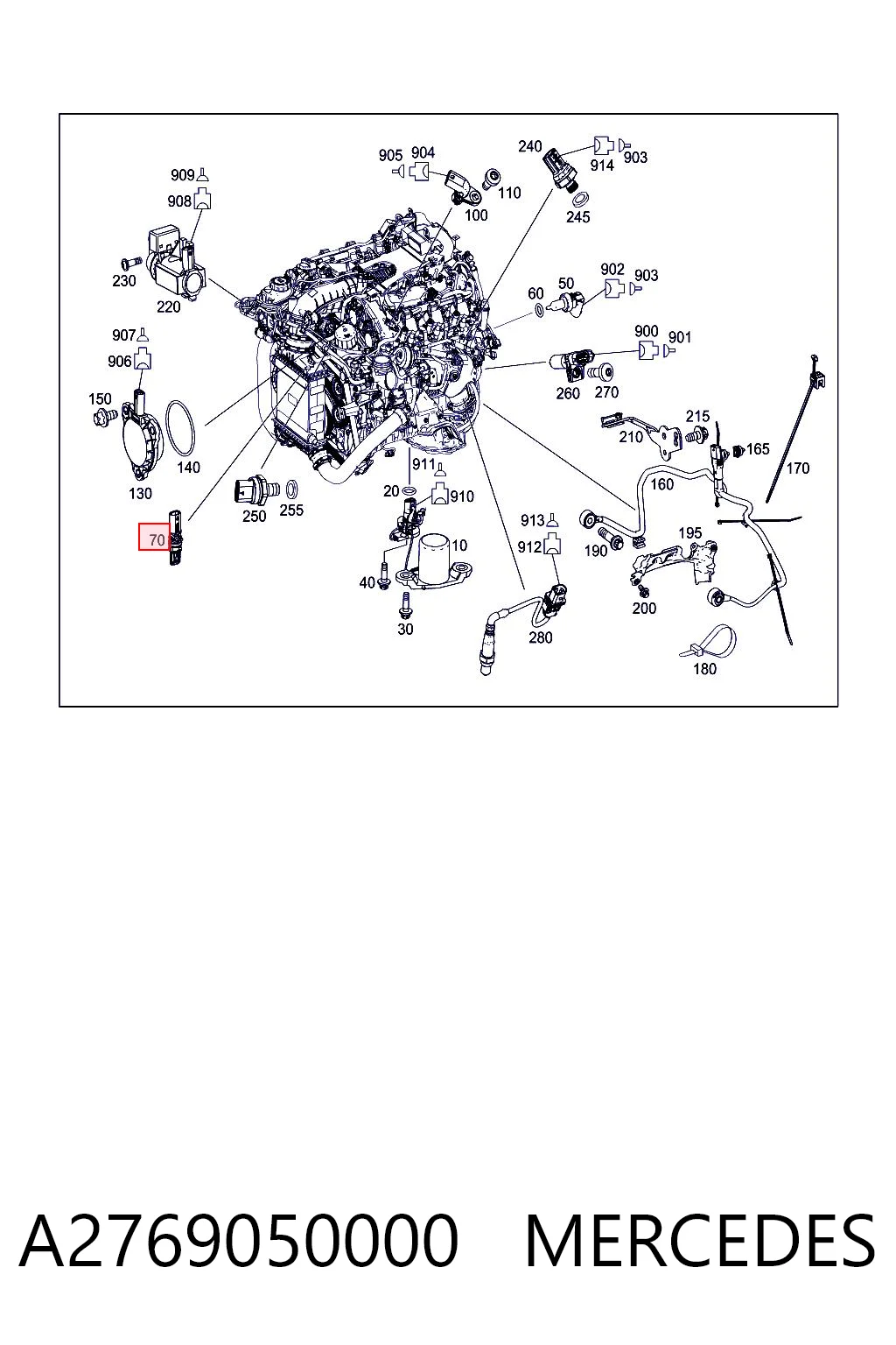 A2769050000 Mercedes