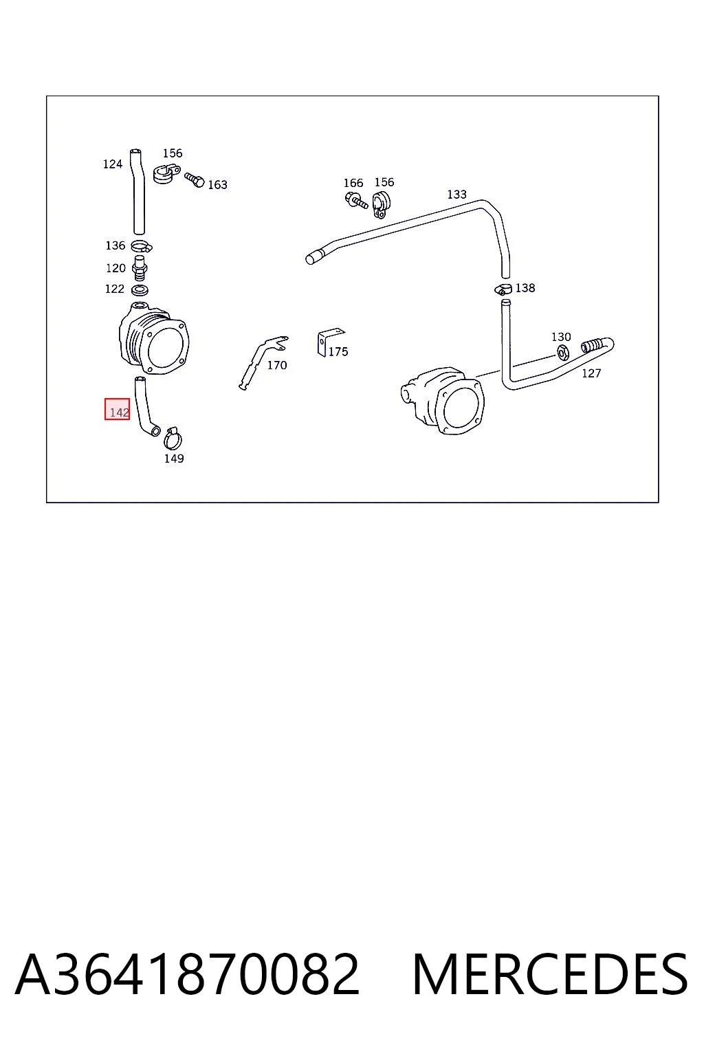 A3641870082 Mercedes