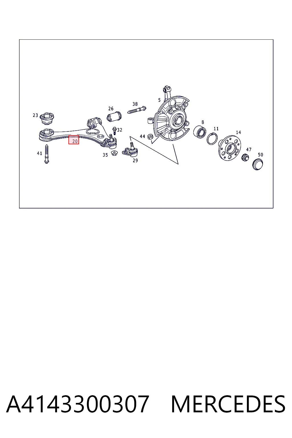 Wahacz zawieszenia przedniego dolny lewy Magneti Marelli ARM700 cena, od 89,34 USD