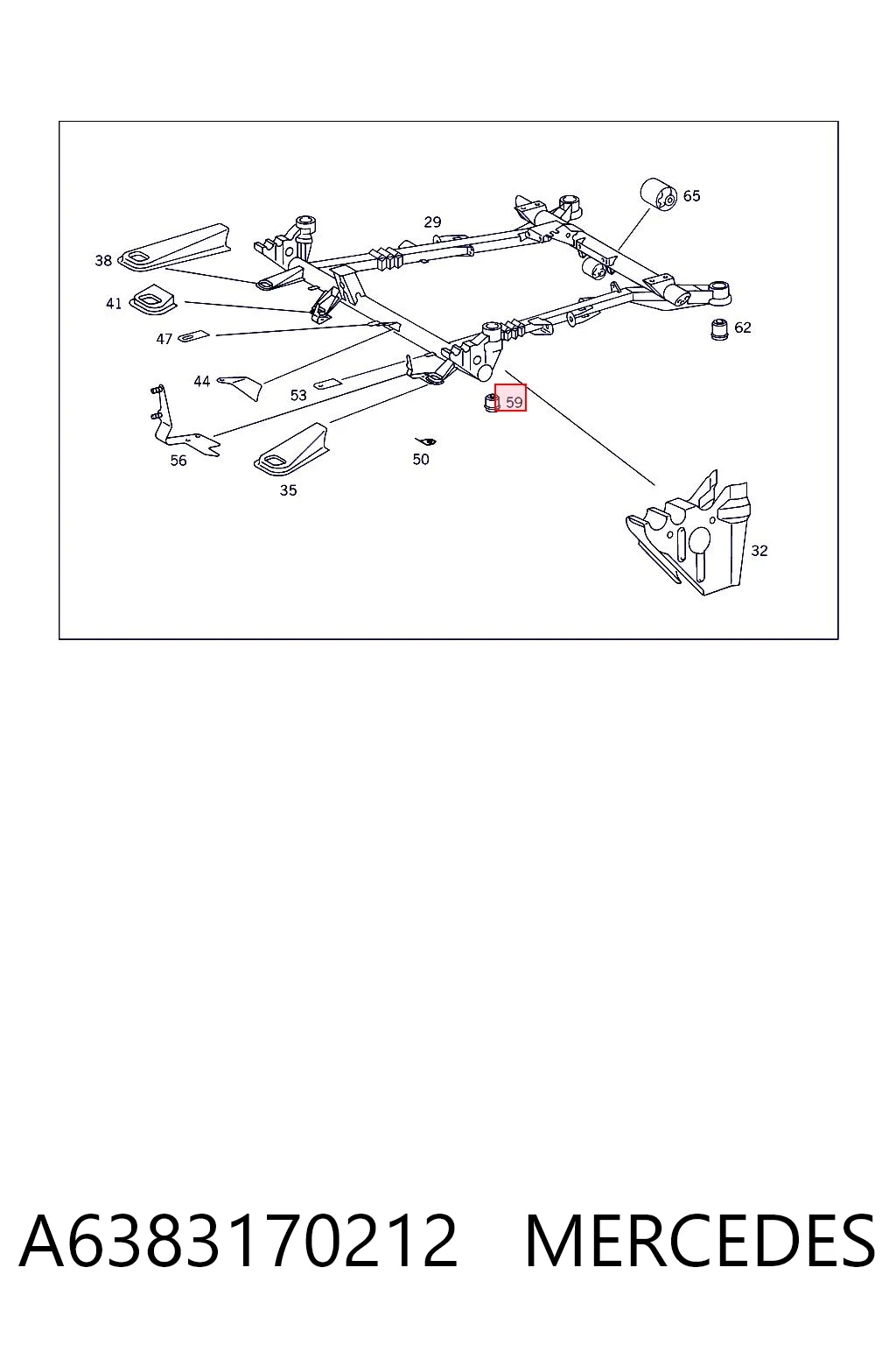 A6383170212 Mercedes