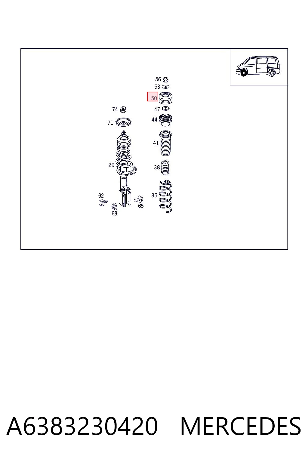 A6383230420 Mercedes
