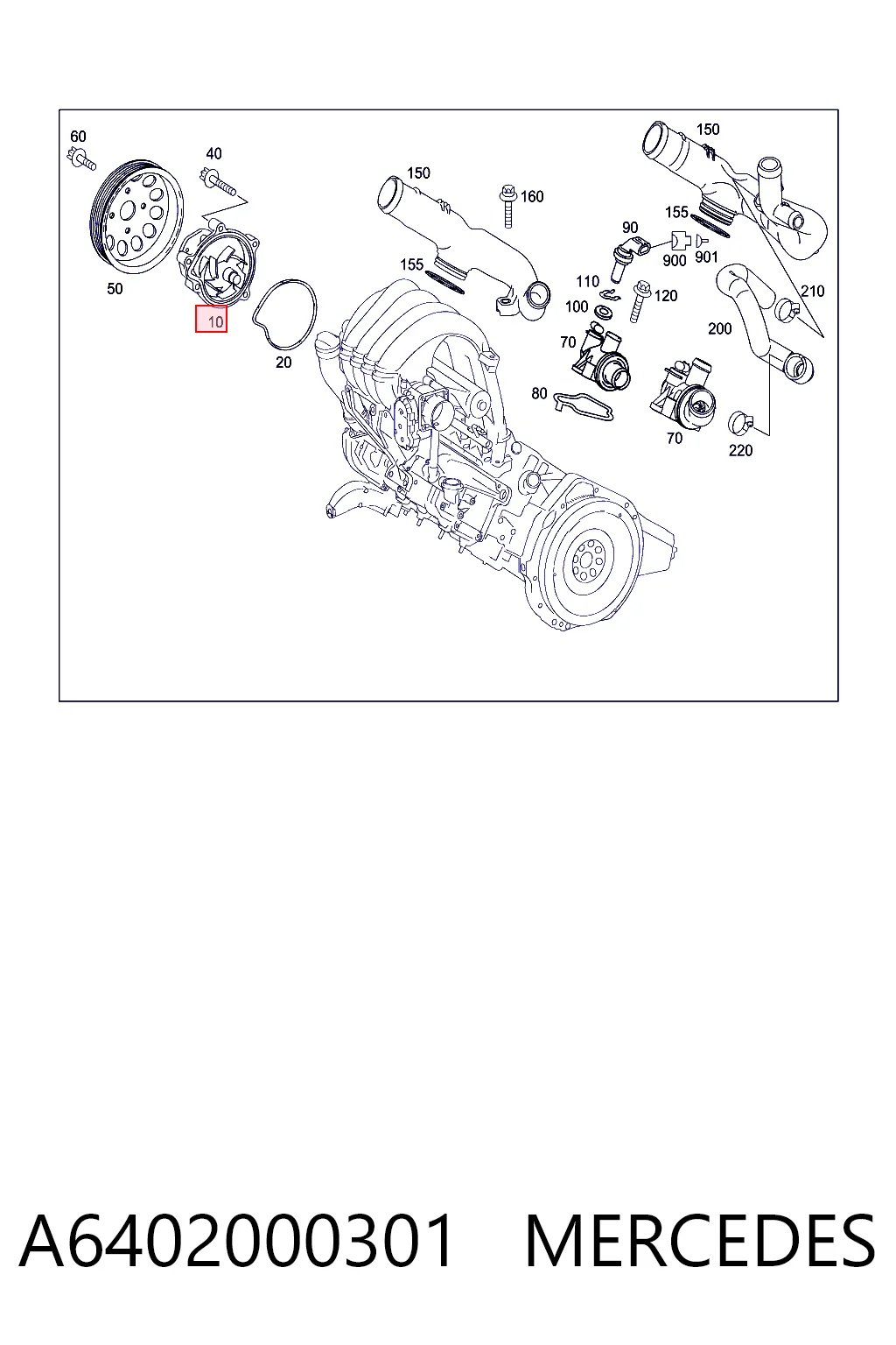 A6402000301 Mercedes