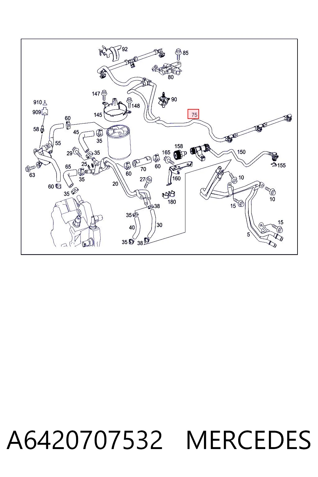 A6420707532 Mercedes