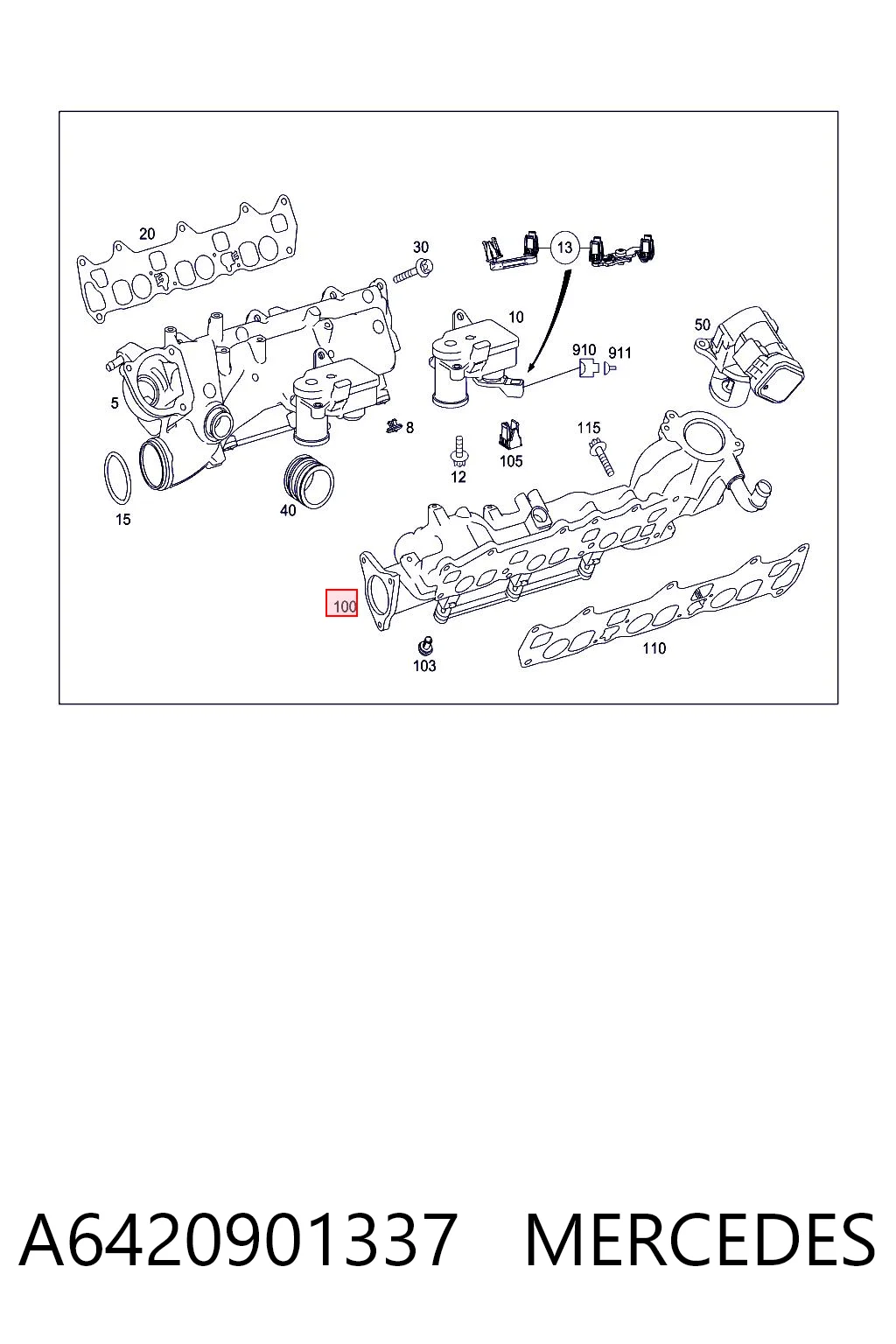 A6420901337 Mercedes