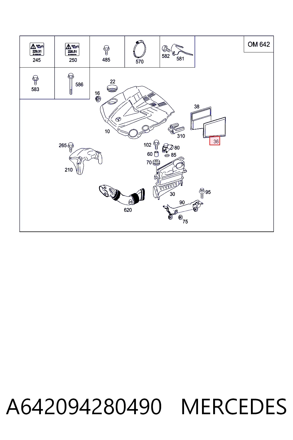 A642094280490 Mercedes
