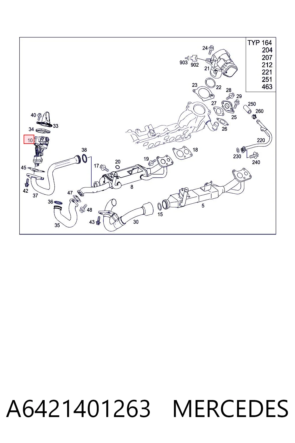 A6421401263 Mercedes