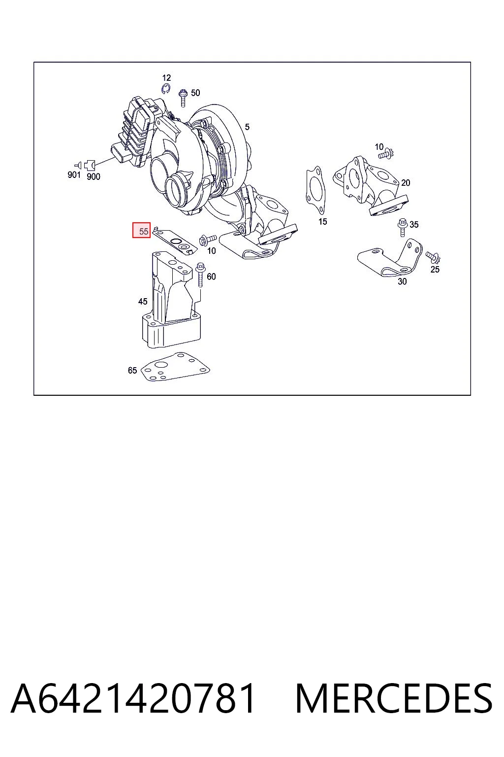 A6421420781 Mercedes