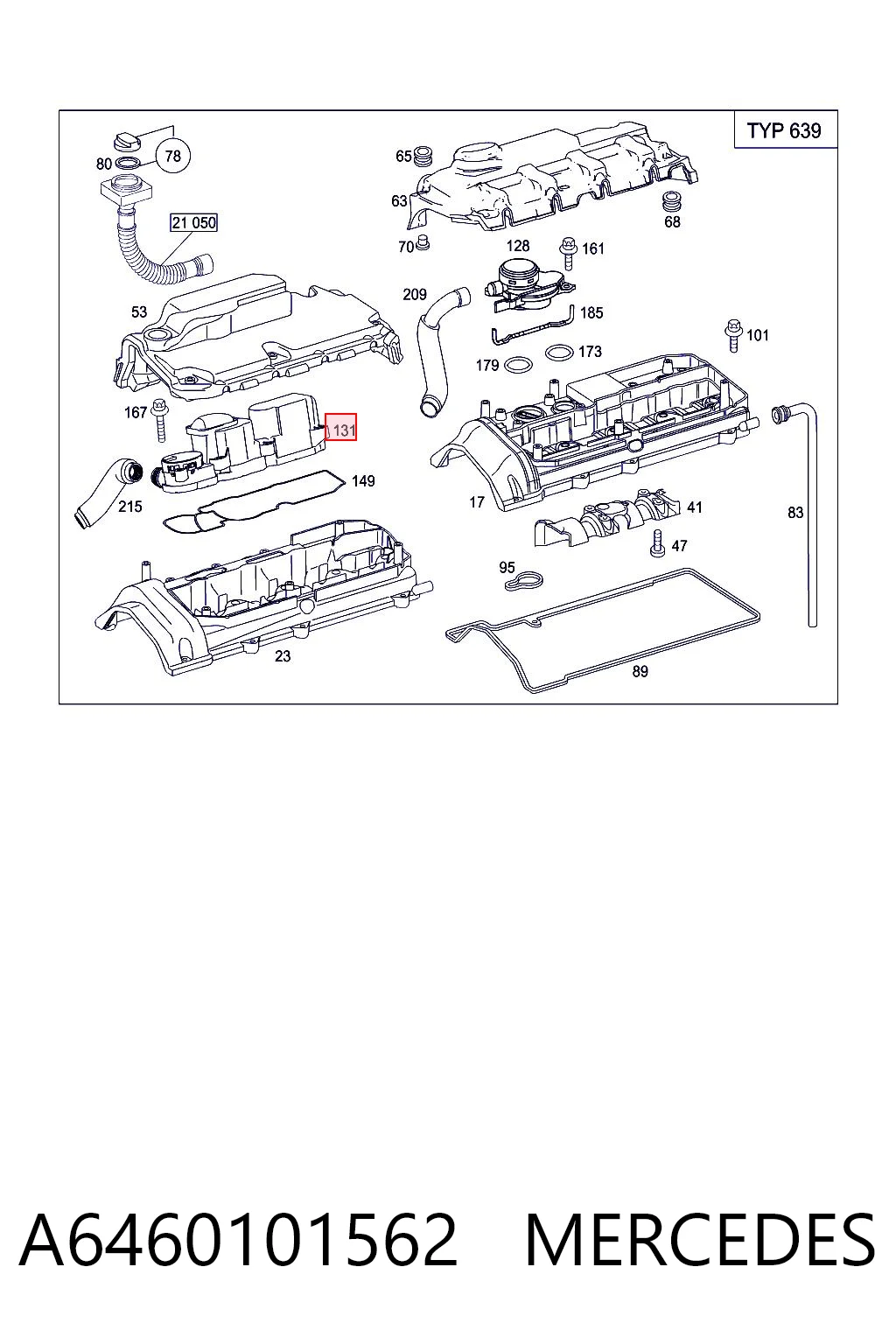 A6460101562 Mercedes