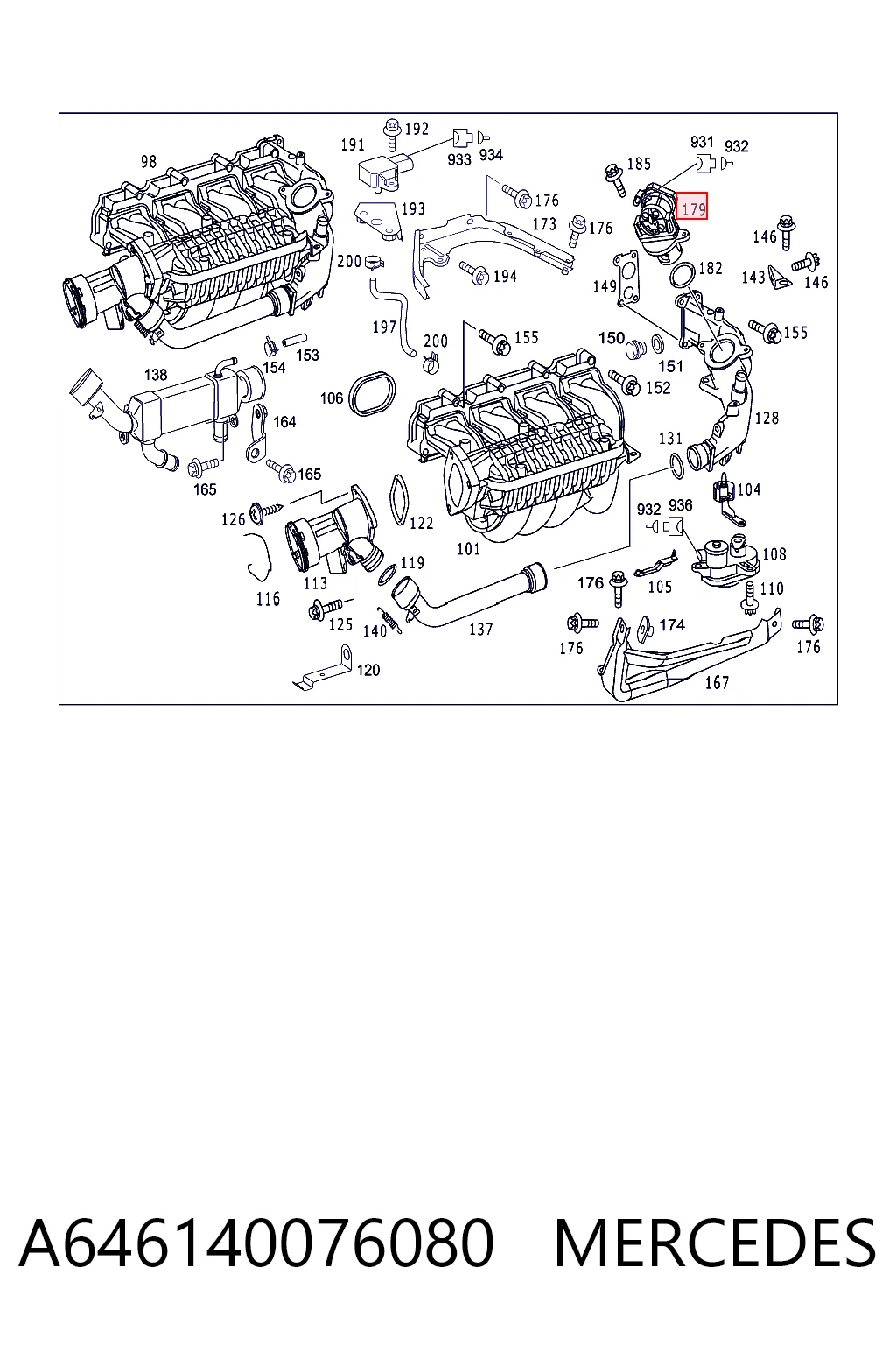 A646140076080 Mercedes