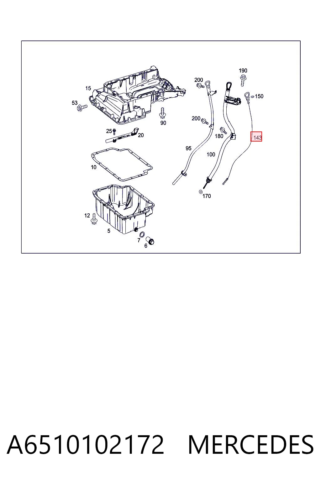 A6510102172 Mercedes