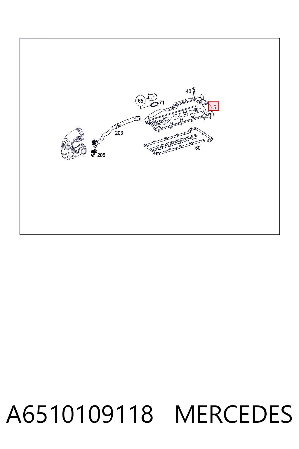 A6510109118 Mercedes