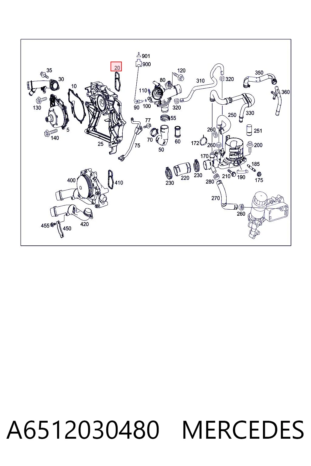 A6512030480 Mercedes