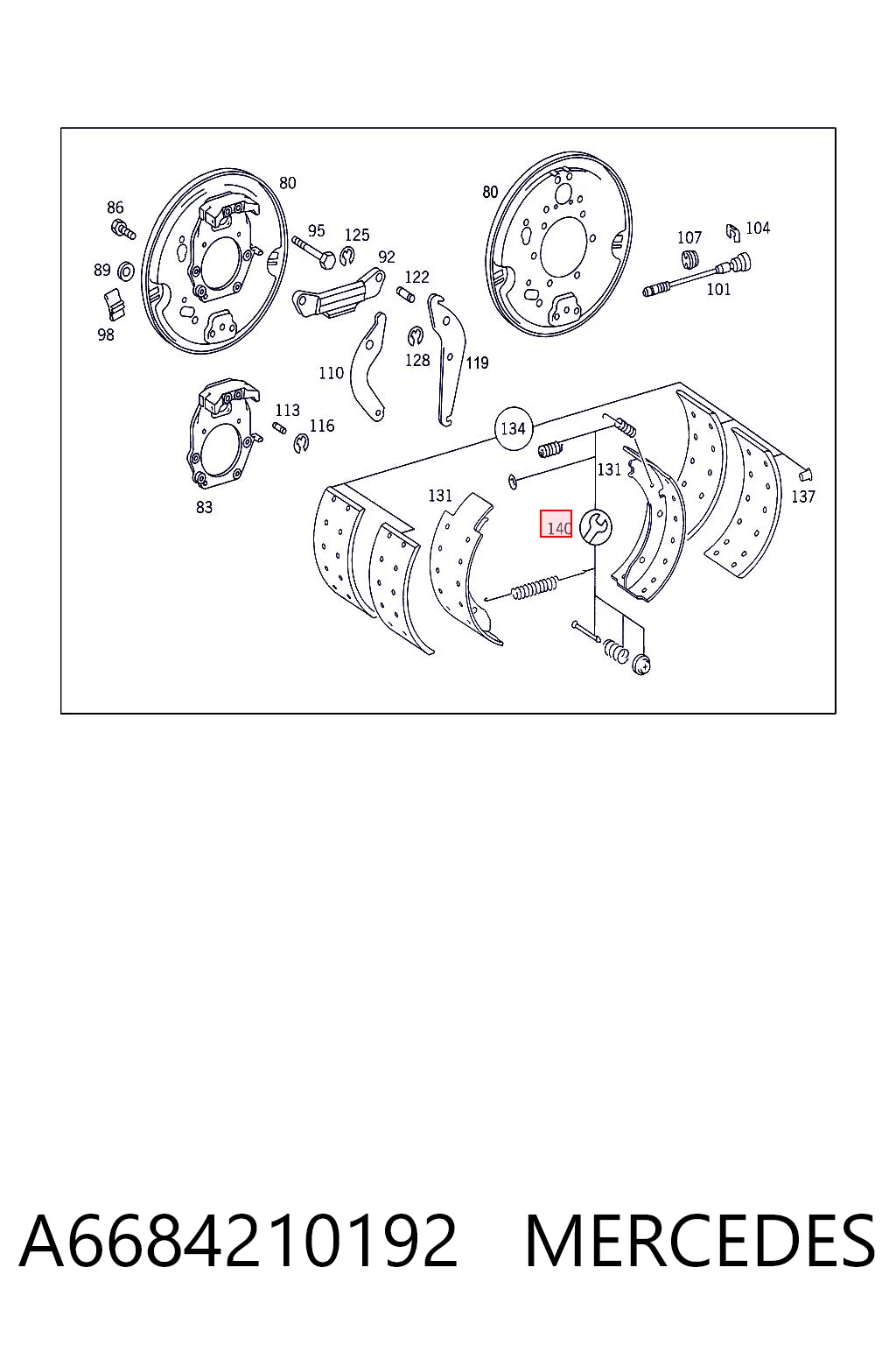 A6684210192 Mercedes