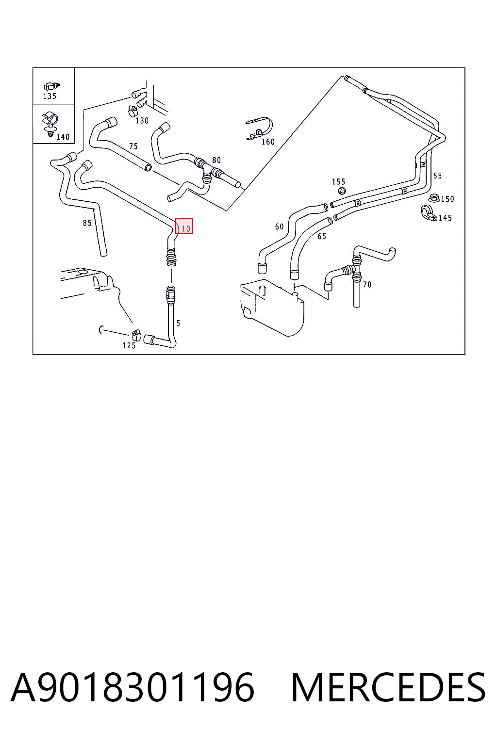 A9018301196 Mercedes